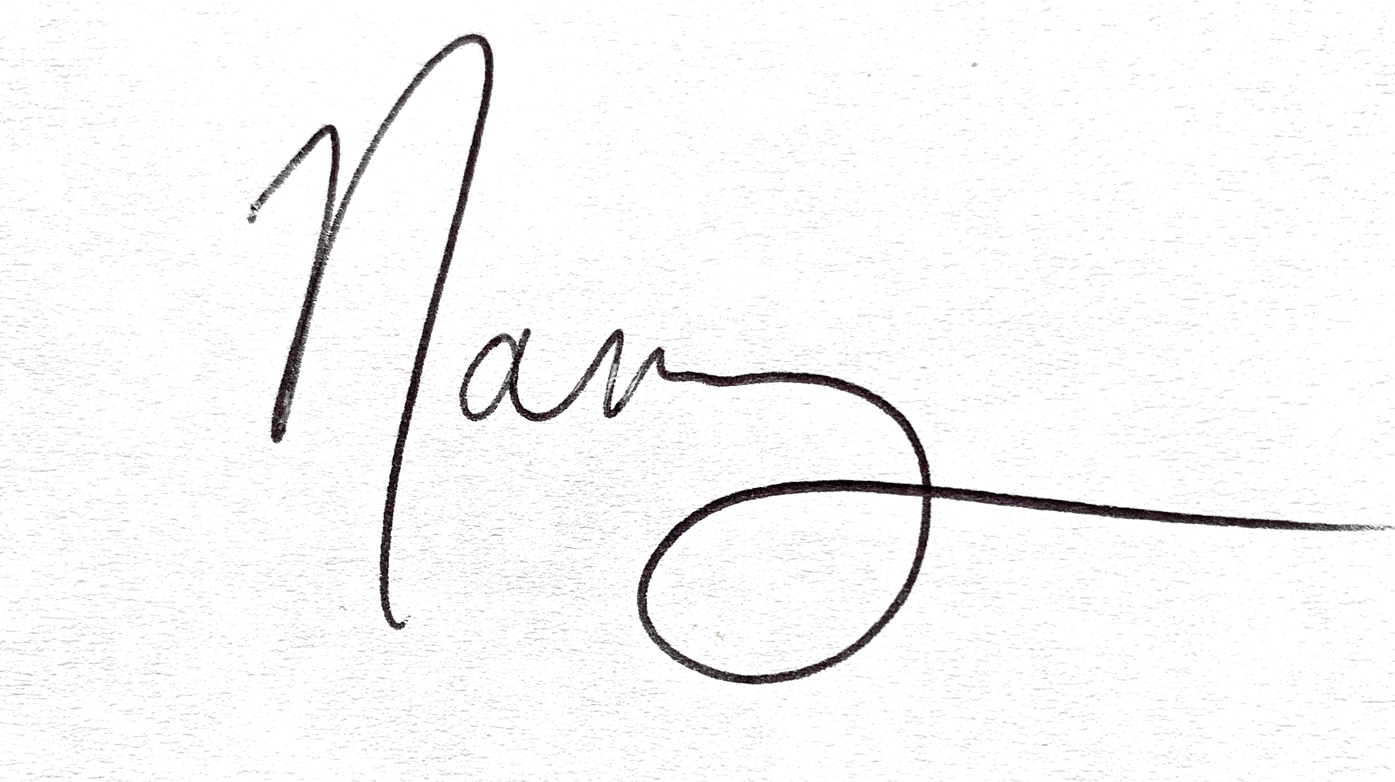 Nancy Hodari signature