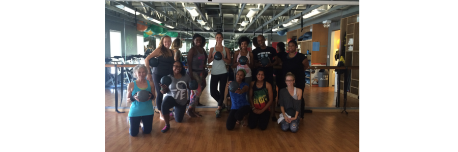 Danialle Karmanos’ WORK IT OUT volunteers come to EQ to WORK IT OUT!